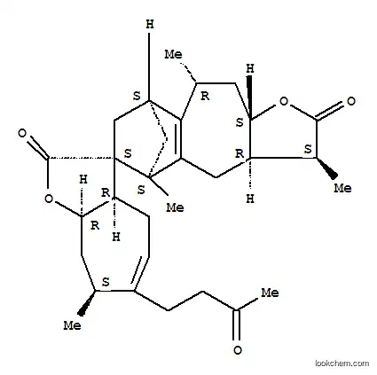 Spiro[2H-cyclohepta[b]furan-3(3aH),6'-[5,8]methano[6H]benzo[4,5]cyclohepta[1,2-b]furan]-2,2'(3'H)-dione,3'a,4,4',5',7,7',8,8',8a,9',10',10'a-dodecahydro-3',5',7,9'-tetramethyl-6-(3-oxobutyl)-,(3S,3'S,3'aR,3aR,5'S,7S,8'S,8aR,9'R,10'aS)-