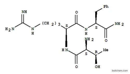 Molecular Structure of 122842-48-2 (L-Phenylalaninamide,L-threonyl-L-arginyl- (9CI))