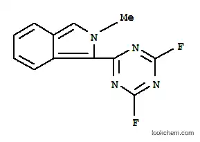 Molecular Structure of 122855-66-7 (1-(4,6-difluoro-1,3,5-triazinyl)-2-methylisoindole)