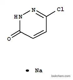 Molecular Structure of 122913-92-2 (6-CHLORO-3(2H)-PYRIDAZINONE SODIUM SALT)