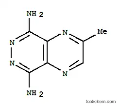 Molecular Structure of 122942-31-8 (Pyrazino[2,3-d]pyridazine-5,8-diamine, 2-methyl- (9CI))