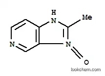Molecular Structure of 122957-43-1 (1H-Imidazo[4,5-c]pyridine,2-methyl-,3-oxide(9CI))