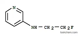 Molecular Structure of 122973-61-9 (3-Pyridinamine,N-(2-fluoroethyl)-(9CI))