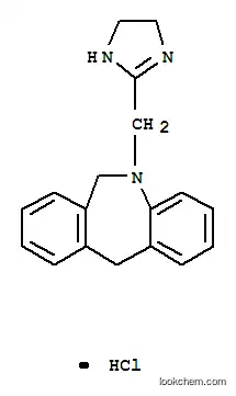 Molecular Structure of 1230-23-5 (5-(4H-imidazol-2-ylmethyl)-6,11-dihydro-5H-dibenzo[b,e]azepine)