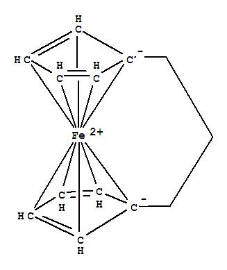 Molecular Structure of 12302-04-4 (Ferrocene,1,1'-(1,3-propanediyl)-)