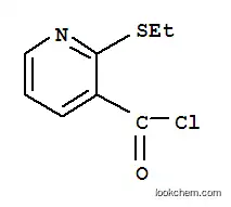 Molecular Structure of 123116-01-8 (2-(ETHYLTHIO)NICOTINOYL CHLORIDE)