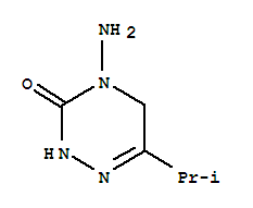 1,2,4-TRIAZIN-3(2H)-ONE,4-AMINO-4,5-DIHYDRO-6-(ISOPROPYL)-