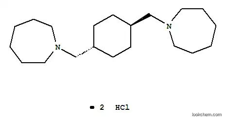 Molecular Structure of 1234-22-6 (1H-Azepine,1,1'-(1,4-cyclohexylenedimethylene)bis[hexahydro-, dihydrochloride, trans-(8CI))