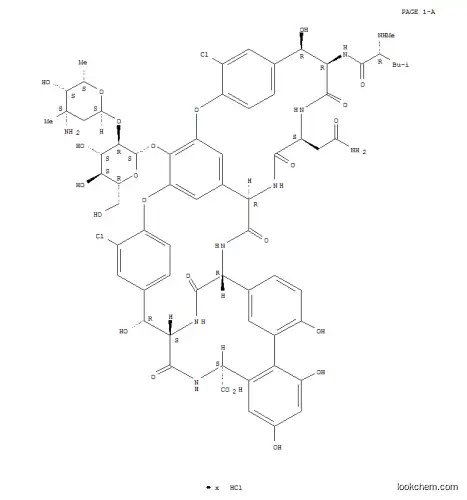 Molecular Structure of 123409-00-7 (VANCOMYCIN HYDROCHLORIDE PLANT CELL CULT)