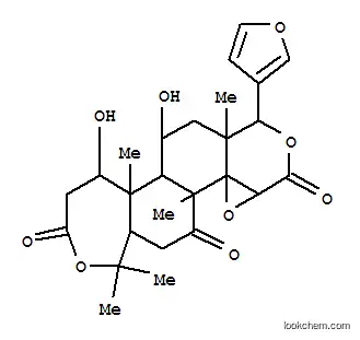 Oxireno[4,4a]-2-benzopyrano[6,5-g][2]benzoxepin-3,5,9(3aH,4bH,6H)-trione,1-(3-furanyl)decahydro-11,12-dihydroxy-4b,7,7,11a,13a-pentamethyl-,(1S,3aS,4aR,4bR,6aR,11S,11aR,11bR,12S,13aS)- (9CI)
