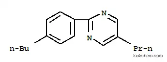Molecular Structure of 123740-94-3 (2-(4-n-Butylphenyl)-5-n-propyl-pyrimidine)