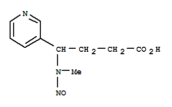 3-Pyridinebutanoicacid, g-(methylnitrosoamino)-