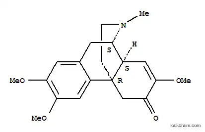 Molecular Structure of 123750-35-6 (Morphinan-6-one,7,8-didehydro-2,3,7-trimethoxy-17-methyl-, (9a,13a,14a)- (9CI))