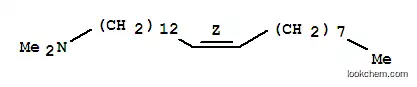 Molecular Structure of 123776-59-0 (13-Docosen-1-amine, N,N-dimethyl-, (13Z)-)