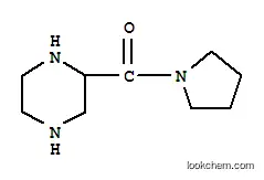 Pyrrolidine, 1-(2-piperazinylcarbonyl)- (9CI)