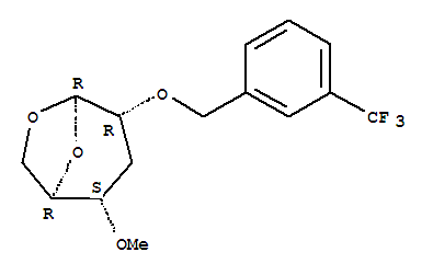 1,6-ANHYDRO-3-DEOXY-4-O-METHYL-2-O-[[3-(TRIFLUOROMETHYL)PHENYL]METHYL]-SS-RIBO-HEXOPYRANOSE