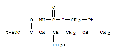 erythro-N-[(Phenylmethoxy)carbonyl]-3-allyl-L-aspartic acid 1-tert-butyl ester