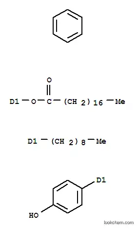 Molecular Structure of 123991-03-7 (Octadecanoic acid,(4-hydroxyphenyl)-, nonylphenyl ester (9CI))
