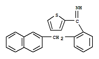 2-Thiophenemethanimine,a-[2-(2-naphthalenylmethyl)phenyl]- cas  1240-54-6