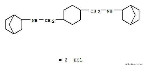 Molecular Structure of 1240-90-0 (1,4-Cyclohexanebis(methylamine),N,N'-di-2-norbornyl-, dihydrochloride (7CI,8CI))