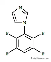 Molecular Structure of 124005-68-1 (1-(2,3,5,6-TETRAFLUOROPHENYL)IMIDAZOLE)