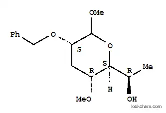 talo-Heptopyranoside, methyl 3,7-dideoxy-4-O-methyl-2-O-(phenylmethyl)-