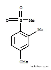 Molecular Structure of 124052-66-0 (4-methoxy-2-methyl-1-(methylsulfonyl)benzene)