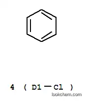 Molecular Structure of 12408-10-5 (tetrachlorobenzene)