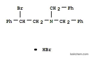 Molecular Structure of 1241-02-7 (N,N-dibenzyl-2-bromo-2-phenylethanamine hydrobromide (1:1))