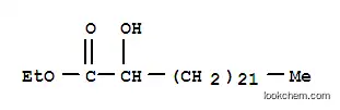 Molecular Structure of 124111-47-3 (2-Hydroxytetracosaic acid ethyl ester)