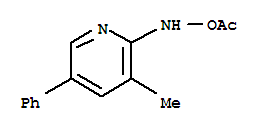 Acetic acid,(3-methyl-5-phenyl-2-pyridinyl)azanyl ester