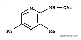 Molecular Structure of 124392-13-8 (1-{[(3-methyl-5-phenylpyridin-2-yl)amino]oxy}ethanone)