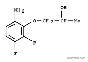 Molecular Structure of 124410-02-2 ((2R)-1-(6-AMINO-2,3-DIFLUOROPHENOXY)-2-PROPANOL)