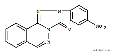 Molecular Structure of 124569-77-3 (2-(4-nitrophenyl)[1,2,4]triazolo[3,4-a]phthalazin-3(2H)-one)