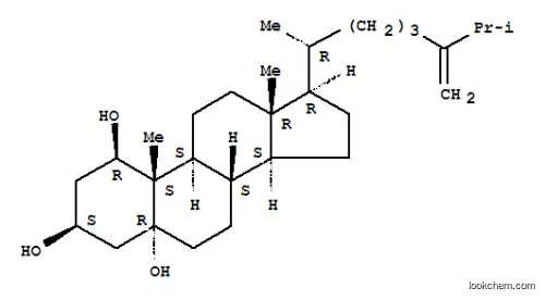 Molecular Structure of 124596-65-2 ((1R,3S,5R,8S,9S,10S,13R,14S,17R)-10,13-dimethyl-17-[(2R)-7-methyl-6-methylideneoctan-2-yl]hexadecahydro-5H-cyclopenta[a]phenanthrene-1,3,5-triol (non-preferred name))