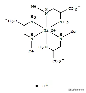 Molecular Structure of 124608-36-2 (methylaminoalanine-nickel(II))
