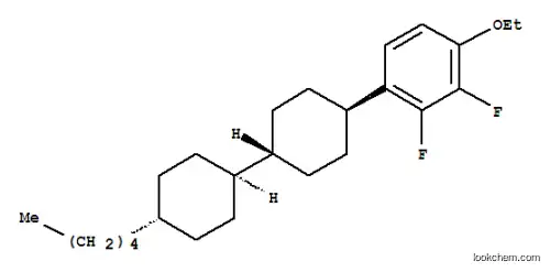 Molecular Structure of 124728-81-0 (TRANS,TRANS-4''-(4-ETHOXY-2,3-DIFLUORO-PHENYL)-4-PENTYL-BICYCLOHEXYL)