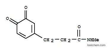 Molecular Structure of 124763-47-9 (dihydrocaffeiyl methyl amide quinone)