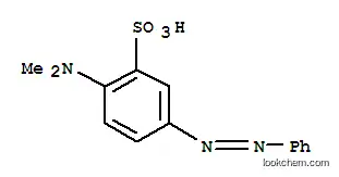 Molecular Structure of 125165-71-1 (2-dimethylamino-5-phenyldiazenyl-benzenesulfonic acid)