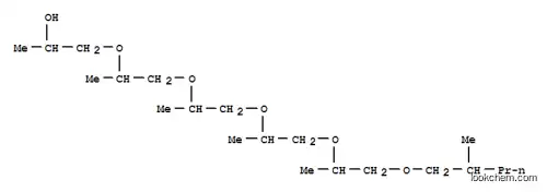 Molecular Structure of 125328-88-3 (1-[1-methyl-2-[1-methyl-2-[1-methyl-2-[1-methyl-2-(2-methylpentoxy)ethoxy]ethoxy]ethoxy]ethoxy]propan-2-ol)