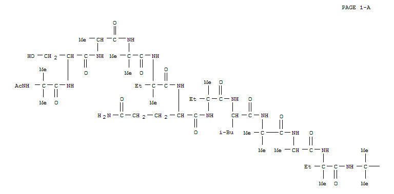 Molecular Structure of 125383-79-1 (Trichokindin X (9CI))