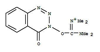 Methanaminium,1-(dimethylamino)-N,N-dimethyl-1-[(4-oxo-1,2,3-benzotriazin-3(4H)-yl)oxy]-
