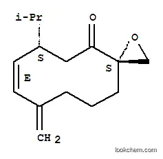 Molecular Structure of 125741-35-7 (1-Oxaspiro[2.9]dodec-7-en-4-one,9-methylene-6-(1-methylethyl)-, (3S,6S,7E)- (9CI))
