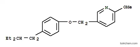Molecular Structure of 125797-03-7 (5-{[4-(2-ethylbutyl)phenoxy]methyl}-2-methoxypyridine)