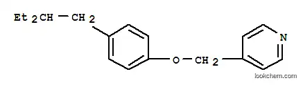 Molecular Structure of 125797-06-0 (4-{[4-(2-ethylbutyl)phenoxy]methyl}pyridine)