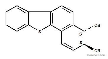 Molecular Structure of 125847-46-3 ((3R,4R)-3,4-dihydrobenzo[b]naphtho[2,1-d]thiophene-3,4-diol)
