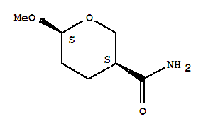 2H-PYRAN-3-CARBOXAMIDE,TETRAHYDRO-6-METHOXY-,CIS-