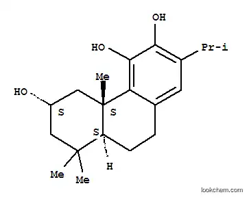 Molecular Structure of 126005-99-0 ((2alpha)-abieta-8(14),9(11),12-triene-2,11,12-triol)
