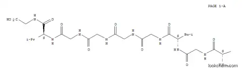 Molecular Structure of 126166-53-8 (Sperm-activatingpeptide f (Tripneustes gratilla egg jelly coat) (9CI))