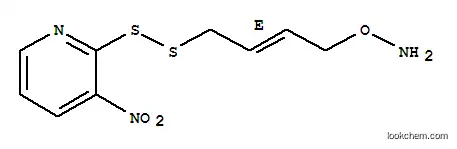 Molecular Structure of 126218-46-0 (1-aminooxy-4-((3-nitro-2-pyridyl)dithio)but-2-ene)